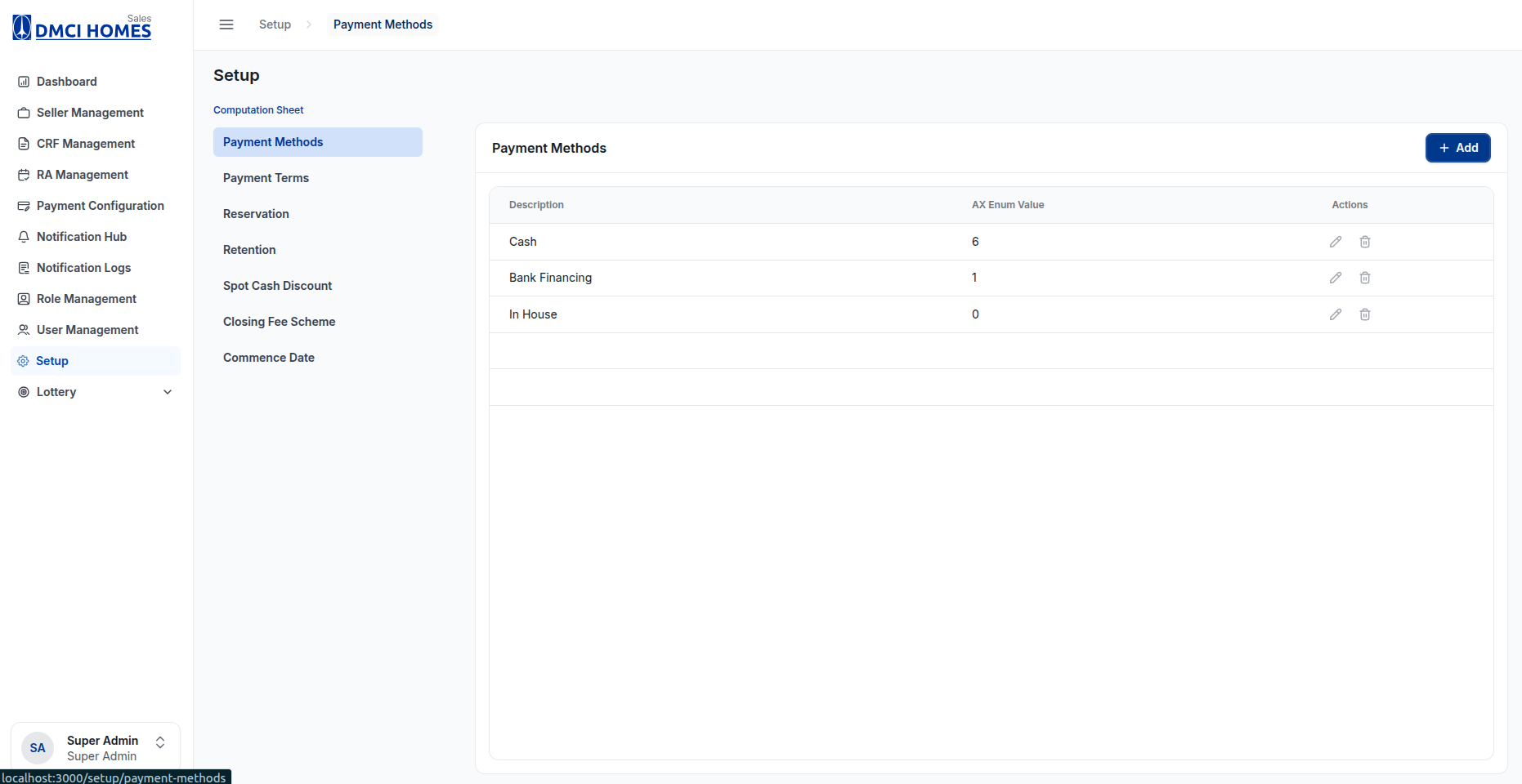 DMCI Homes Sales Admin Portal screenshot 6