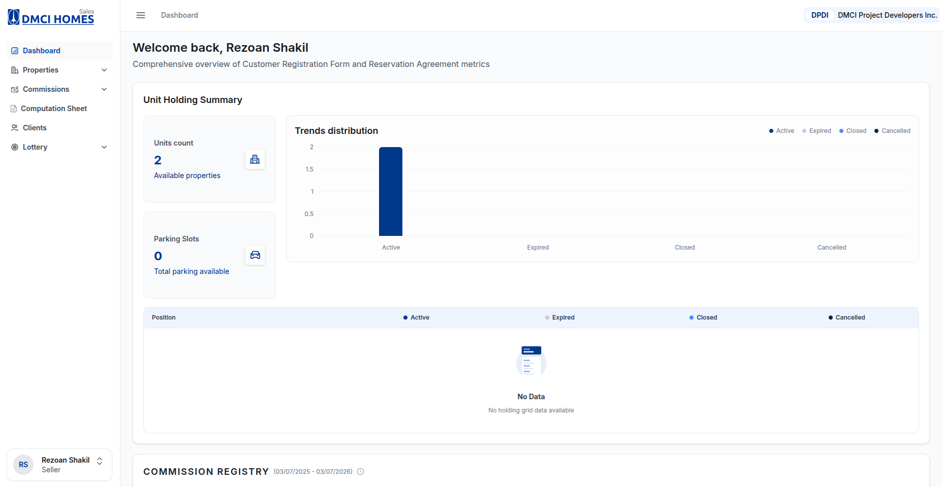DMCI Homes Sales Admin Portal screenshot 7